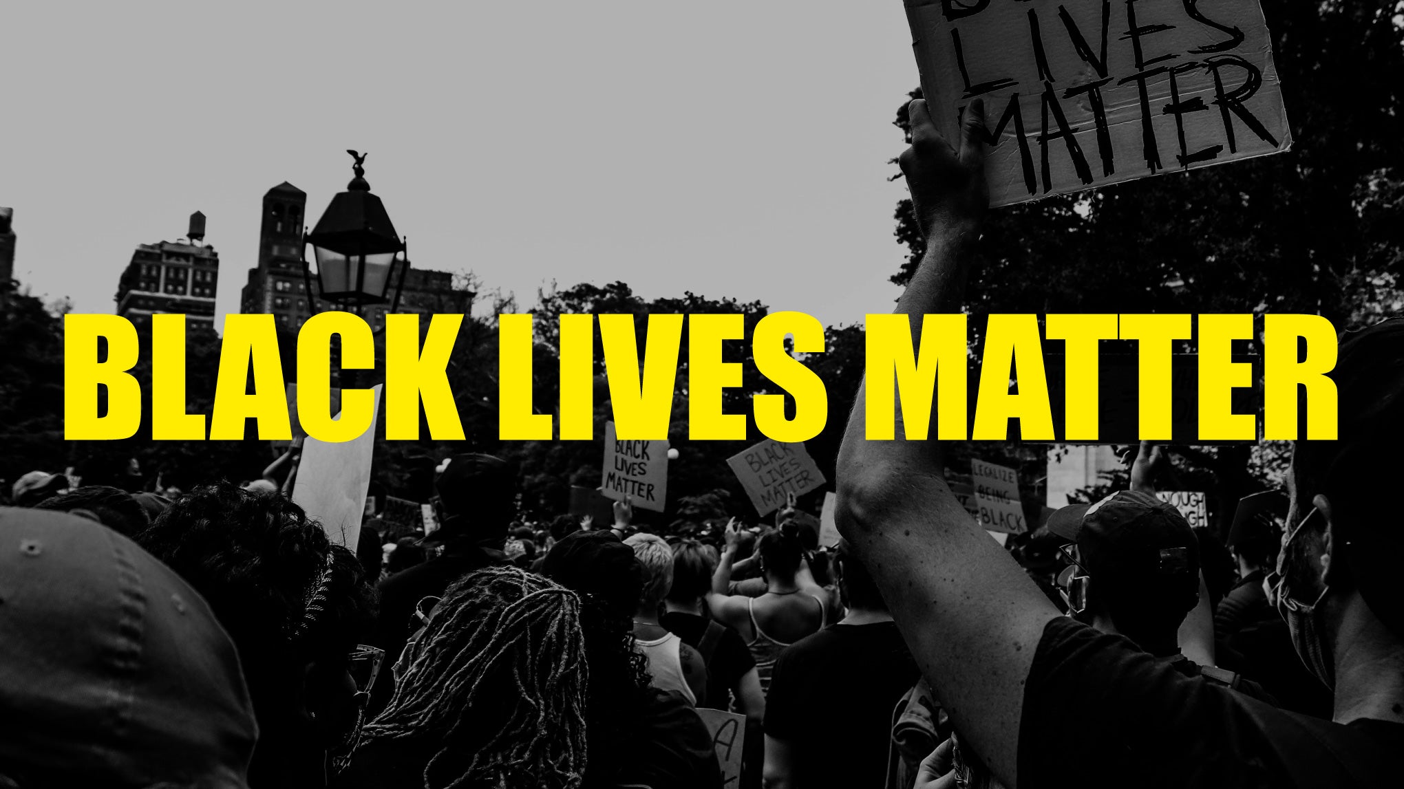 Black Lives Matter. Period.