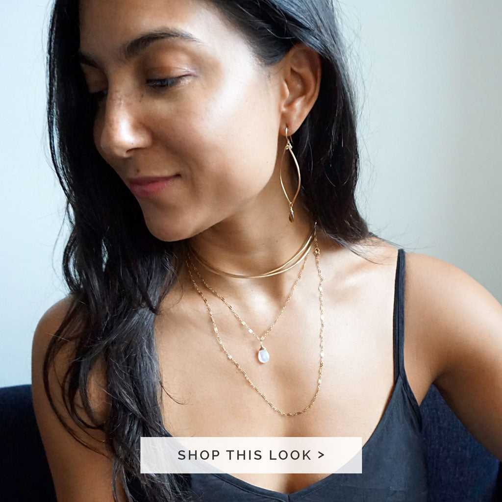 Get The Look : Gaby Wearing Moonstone