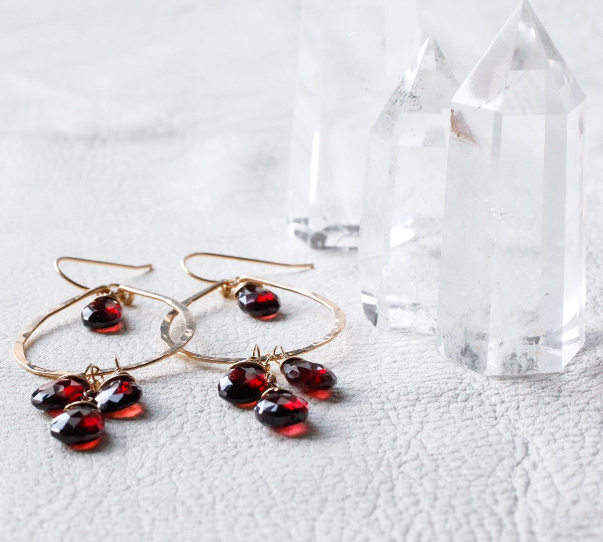 January's Birthstone : Garnet!