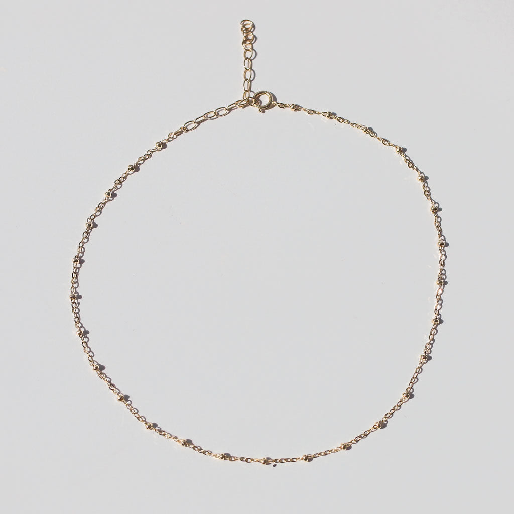 Hand link potato pearl chain necklace – Barb McSweeney Jewelry