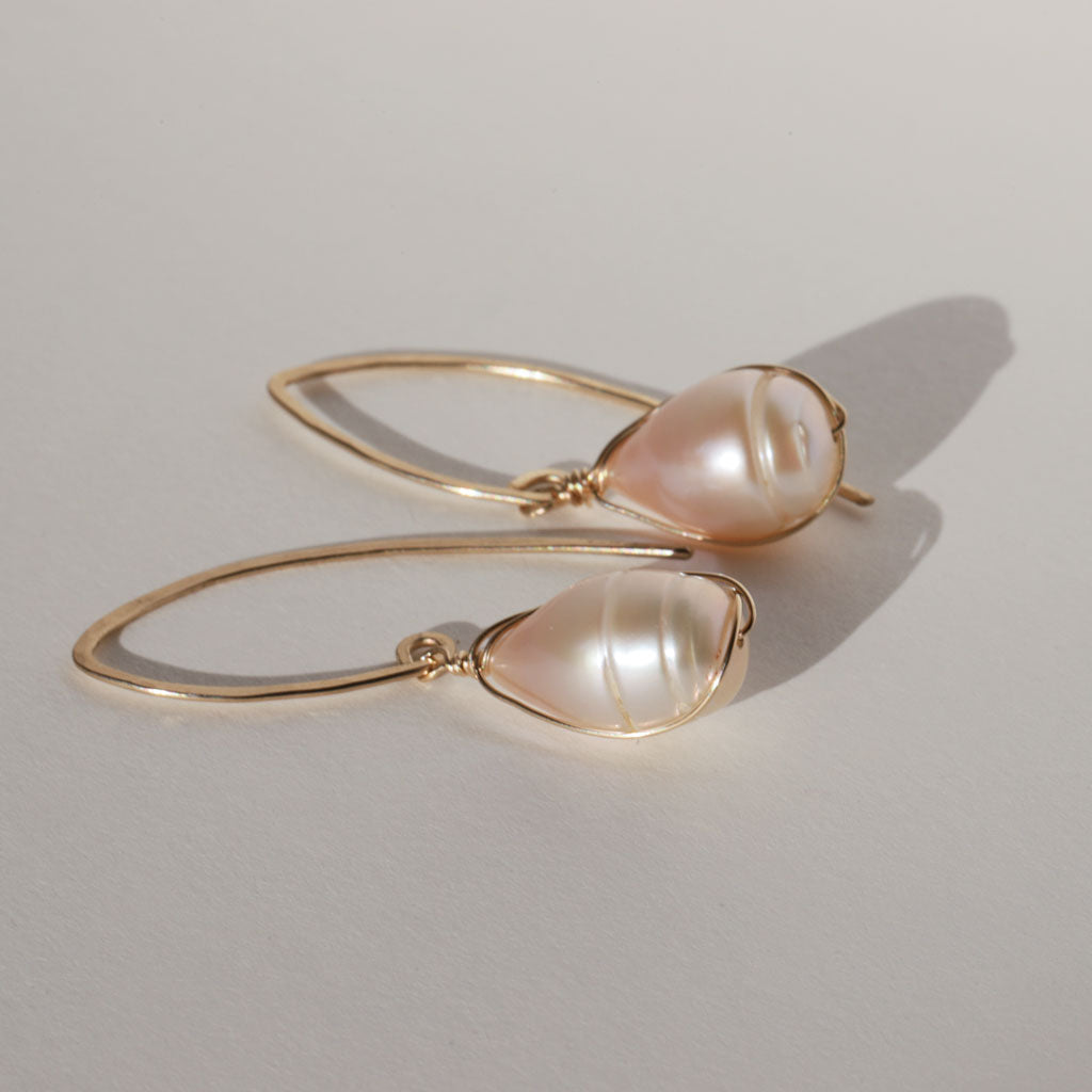 Large Pearl Teardrops