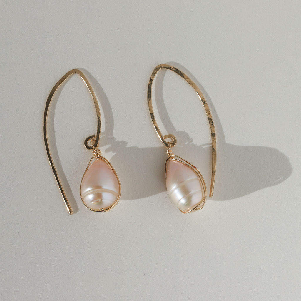 Large Pearl Teardrops