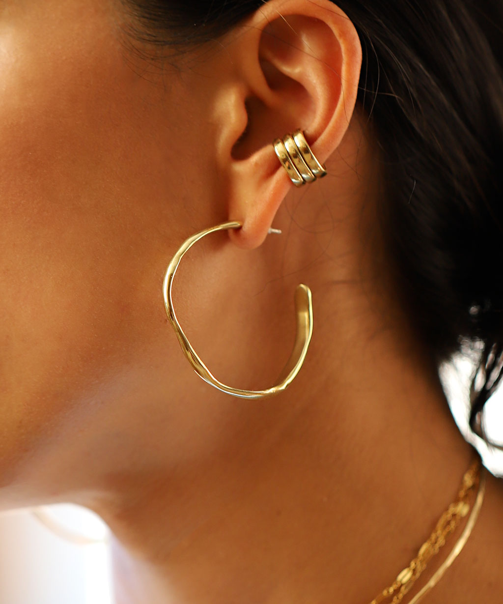 Wide Cartilage Ear Cuff