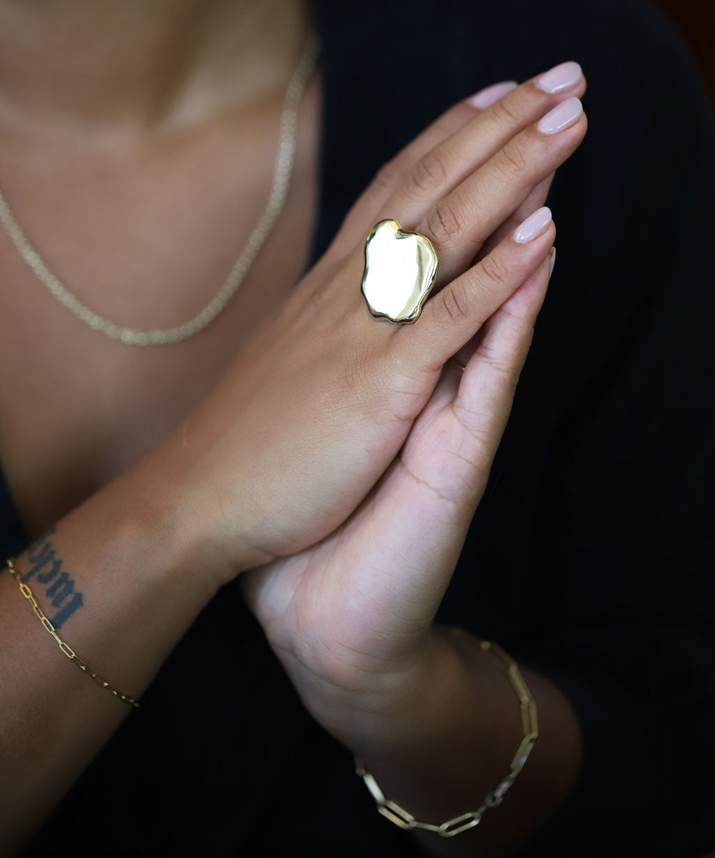 Cloud Ring - 14k Gold