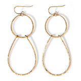 double drop earrings by delia langan jewelry