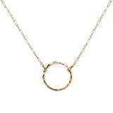 xl unity circle necklace by delia langan jewelry