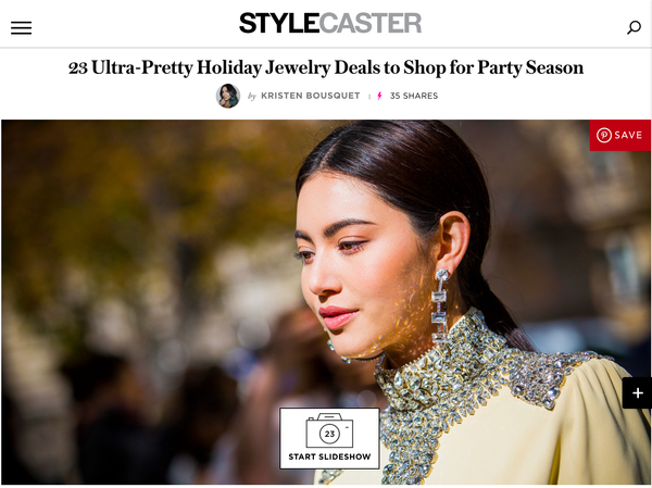 Thanks for the Holiday Feature, StyleCaster!