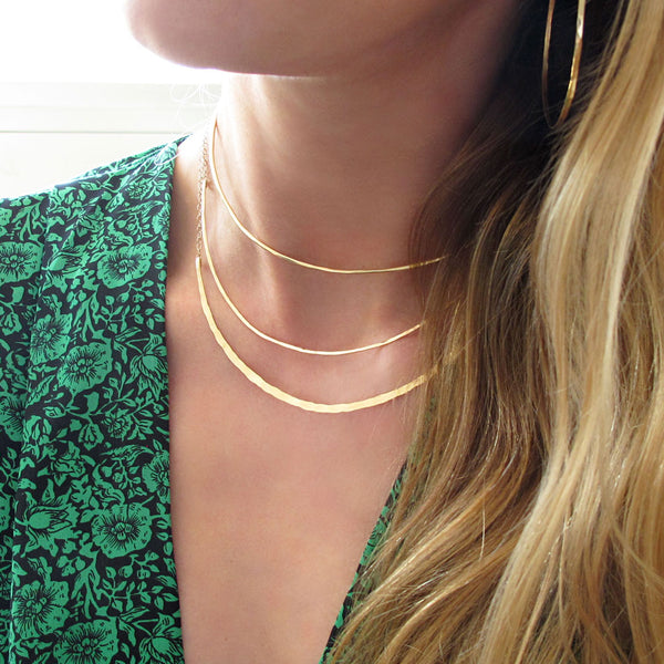 How To : Layer Necklaces of the Same Length