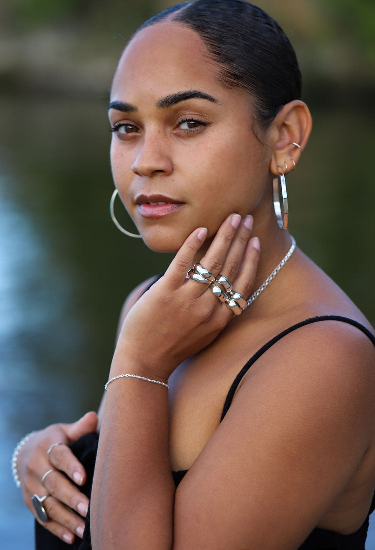Curve Ring | Handmade by Delia Langan Jewelry