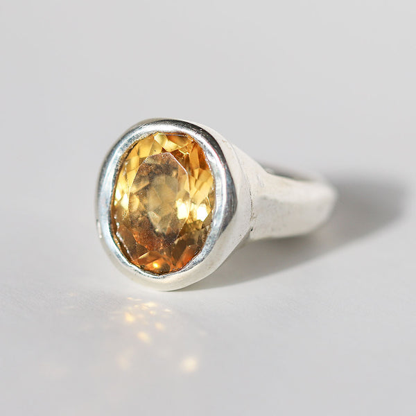 Citrine Cocktail Ring