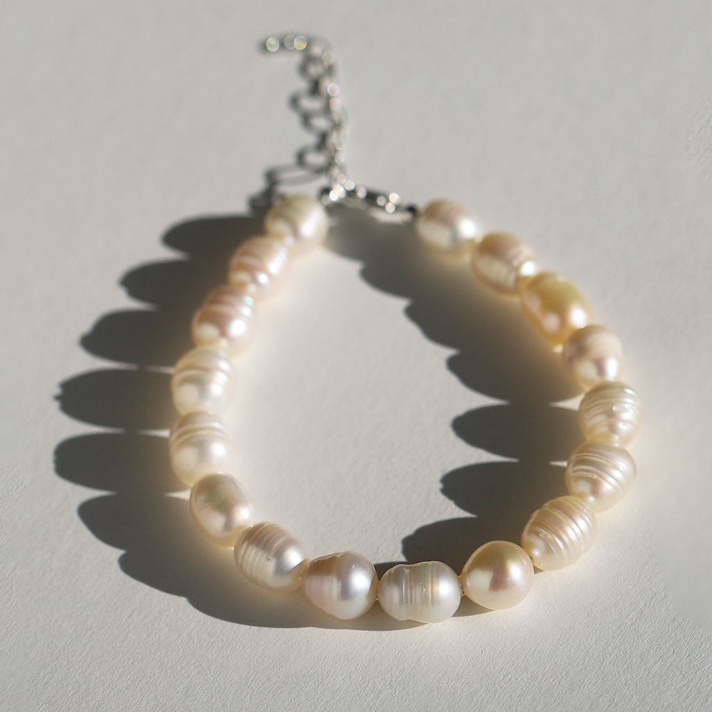 Irregular Pearl Bracelet - One of a Kind
