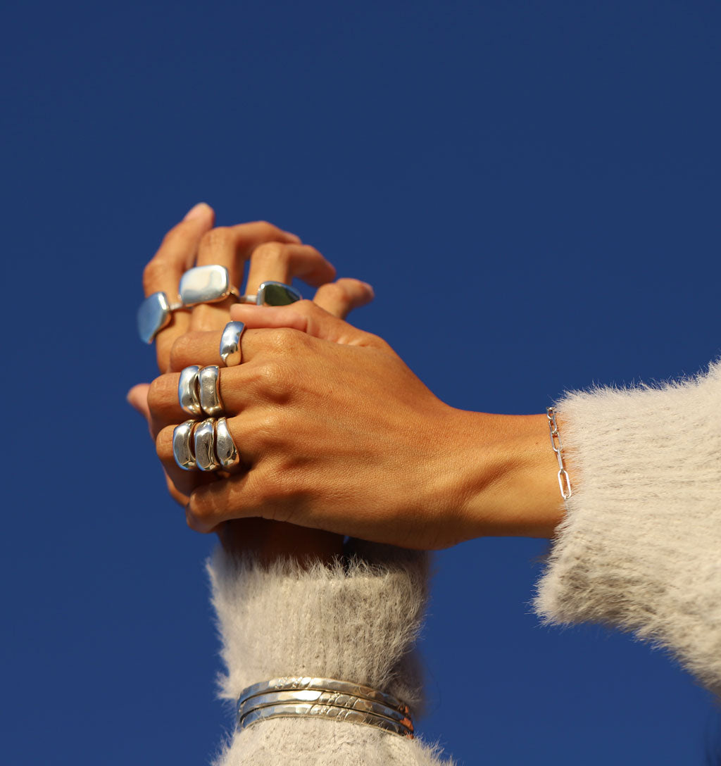 Curve Ring | Handmade by Delia Langan Jewelry