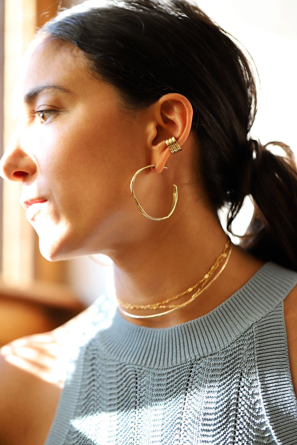 Wide Cartilage Ear Cuff