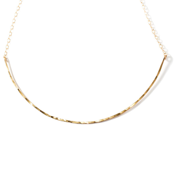 Choker Wrap Necklace - Gold, Silver  Handmade in Brooklyn – Delia Langan  Jewelry