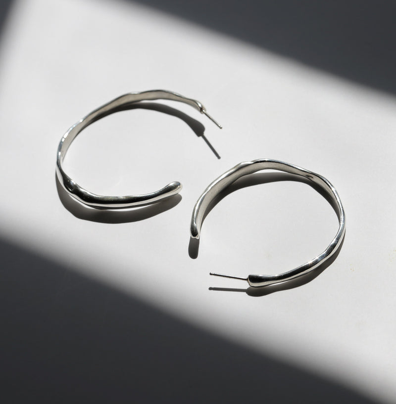 Cardinal Silver Color AD Stone Earrings - OT100783 – Kaya Online