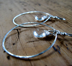 Perfect Clarity Hoops