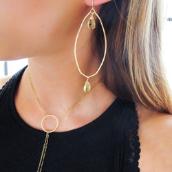Limoncello Hoops
