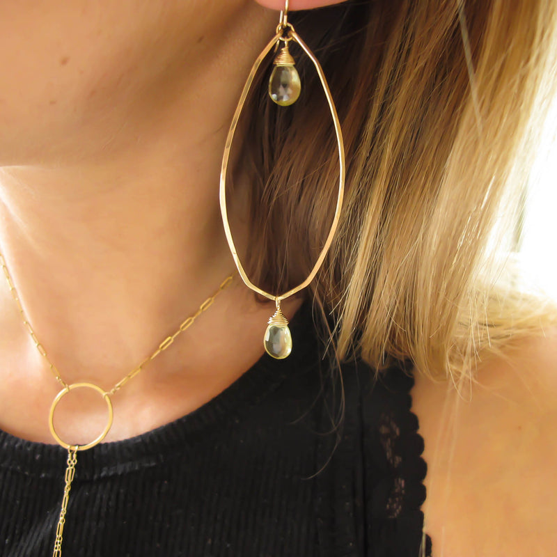 Limoncello Hoops