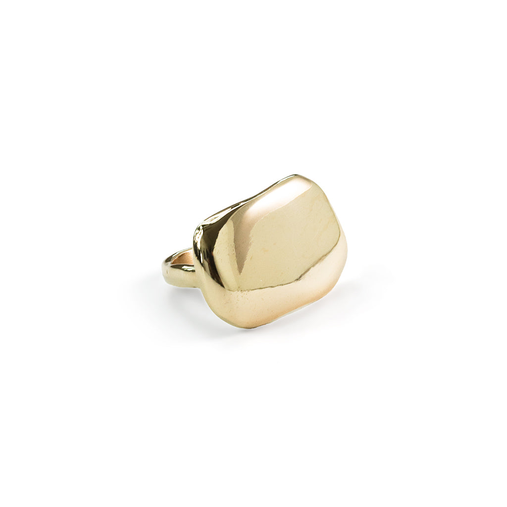 Statement Plateau Ring | Handmade by Delia Langan Jewelry