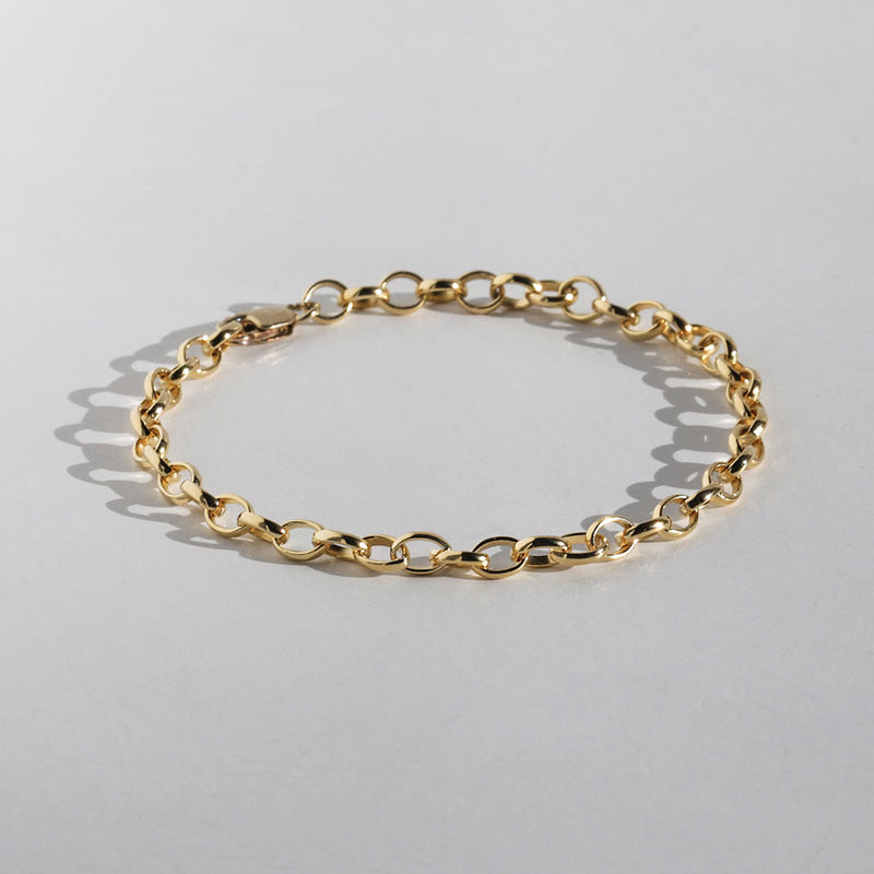 Heavy Belcher Chain Bracelet - BA402 – Jane Diaz NY
