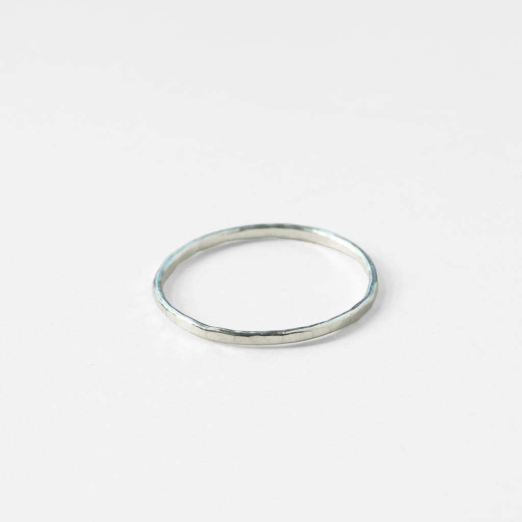 Silver Stacking Rings | Handmade by Delia Langan Jewelry