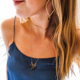 black spinel necklace delia langan jewelry